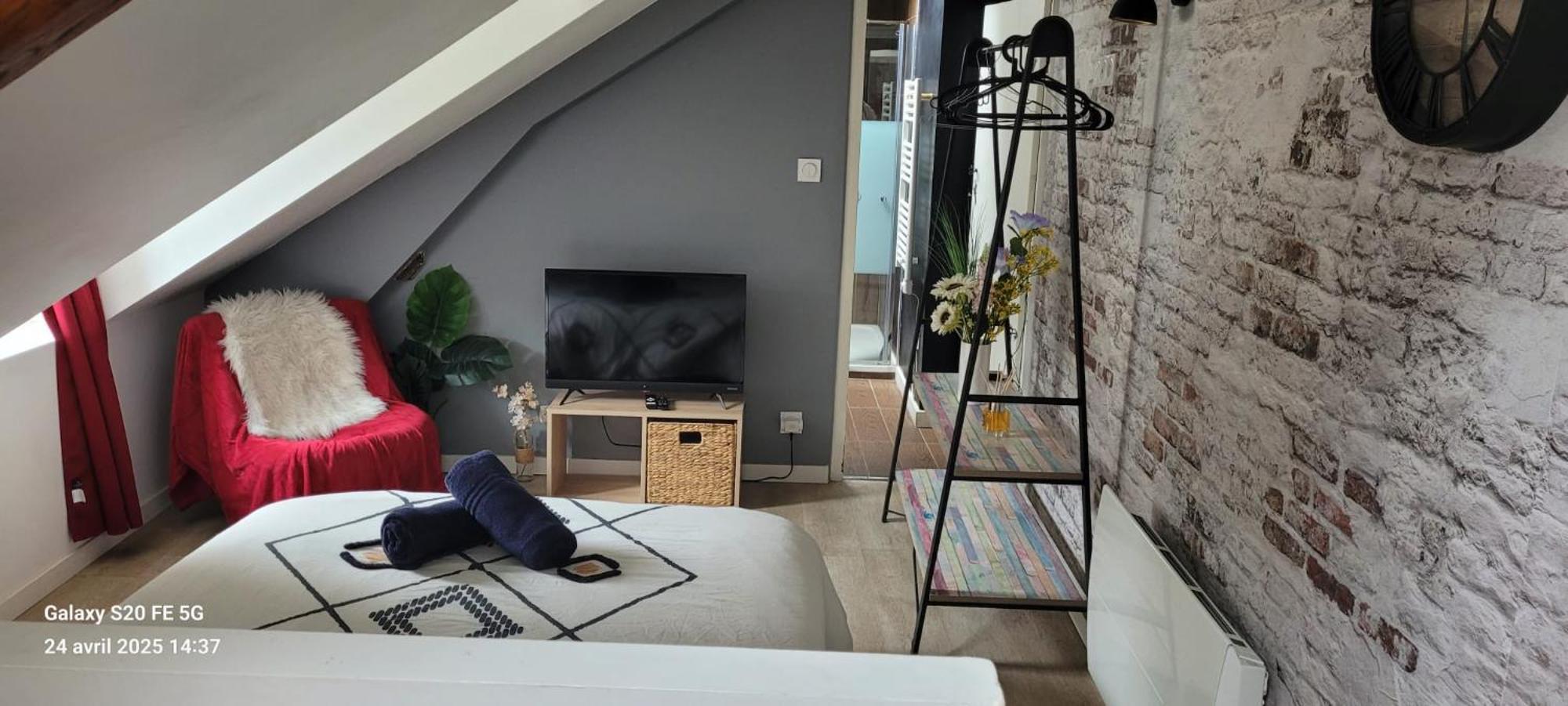 Les Volets Bleus - Deux Appartements Et Un Studio, Jardin Bourges Exteriér fotografie